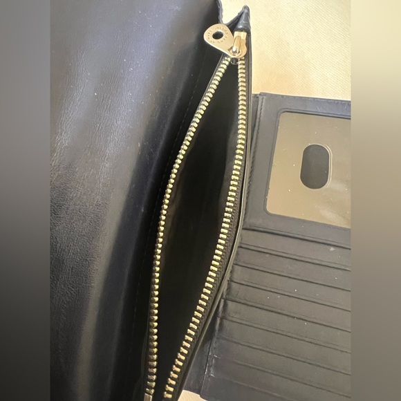 Marc Jacobs Dark Navy Leather Wallet EUC - Picture 6 of 12